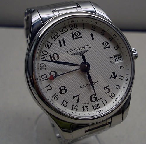Longines-Master-Collection-GMT-24-ore-Automatico