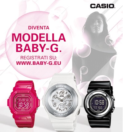 Concorso Baby G Modella