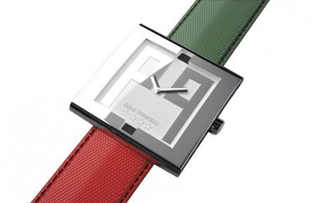 Tricolor Watch by Carlo Pignatelli