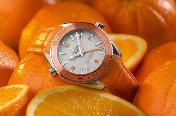 Seamaster Planet Ocean Orange Ceramic