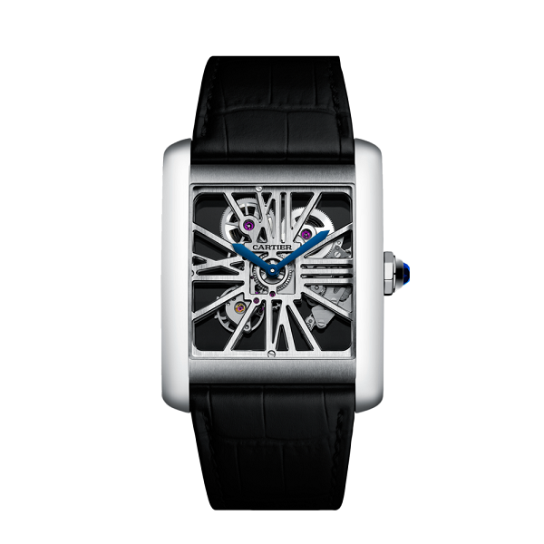 Tank Louis Cartier Sapphire Skeleton