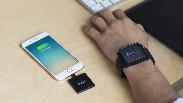 Uvolt Watch, la batteria a forma di orologio